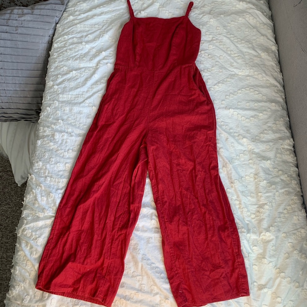 Old navy red jumpsuit/romper